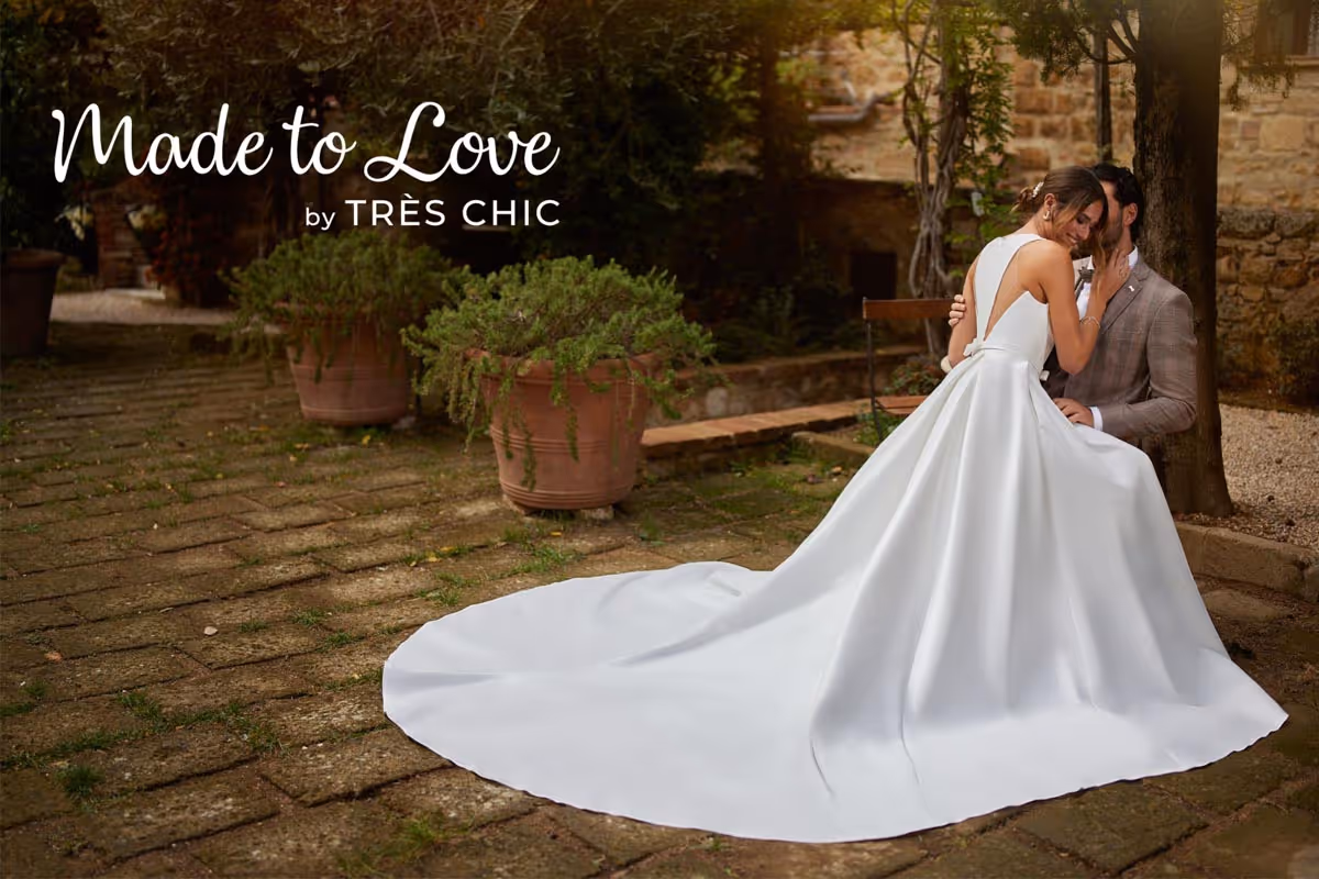 Romantische glade prinsessenjurk uit de Made to Love Collectie